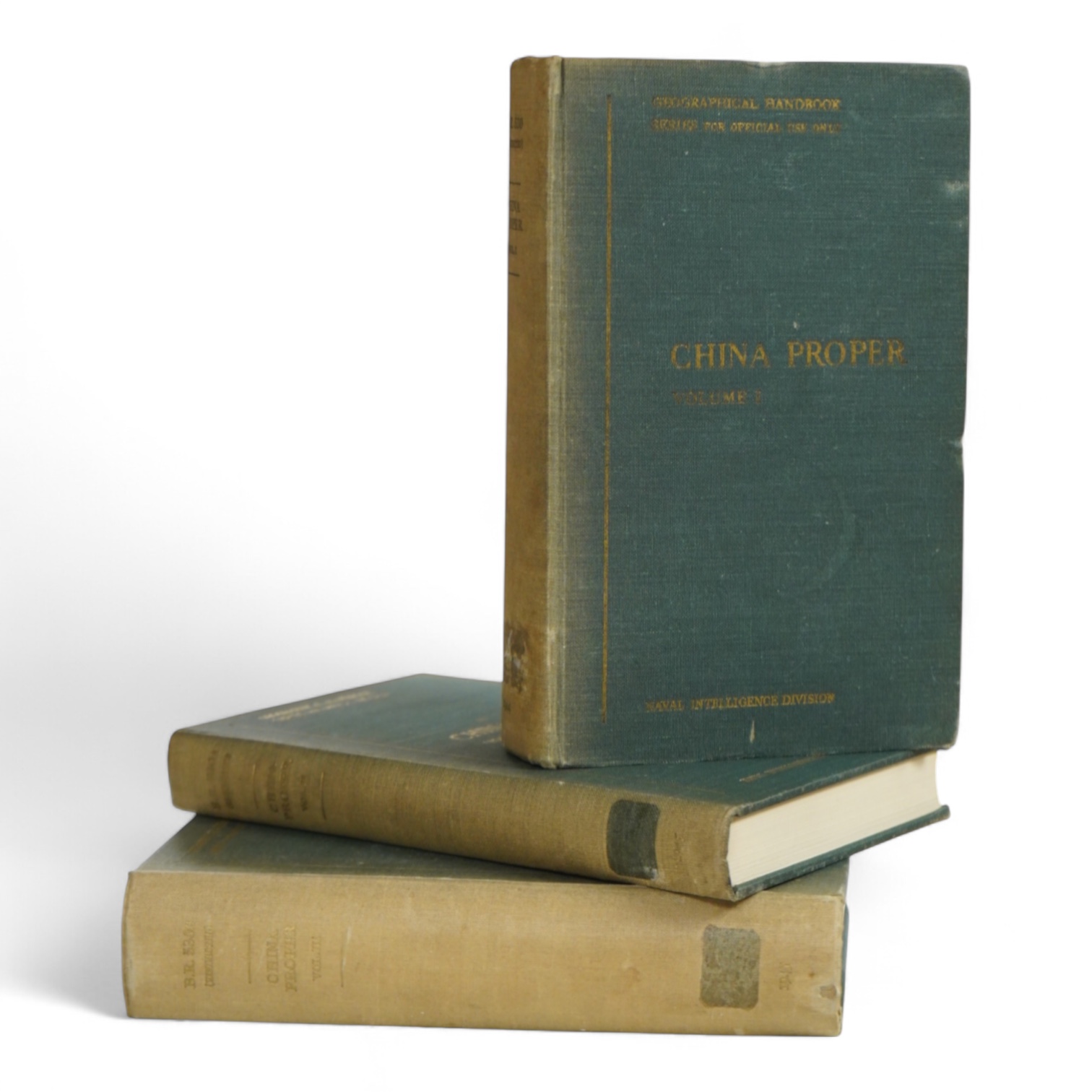 Naval Intelligence Division, Geographical Handbook Series, China Proper. (1 pocket map), 3 vols., 1944-45